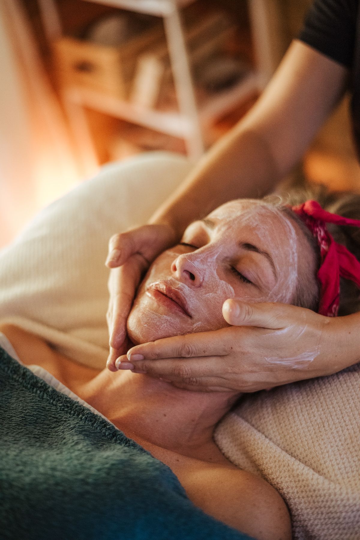 Relaxing treatment at Master Nails Salon